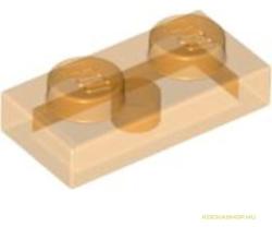 LEGO® Alkatrészek (Pick a Brick) Átlátszó narancssárga 1X2 Lapos Elem 4280341