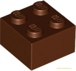 LEGO® Alkatrészek (Pick a Brick) Vöröses barna 1X2X2 Elem 4211210