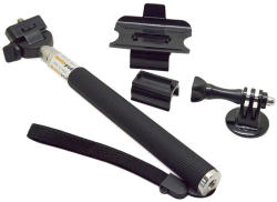iShoot Selfie stick monopied Z07-1 GP304 20-97cm cu adaptor GoPro si telecomanda