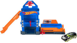 Mattel Hot Wheels - Robo-Lift Speed Shop szétnyitható pálya