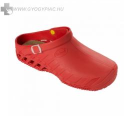 Scholl Clog EVO piros papucs ütéscsillapító Memory Cushion talppal 35-46