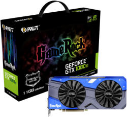 Palit GeForce GTX 1080 Ti GameRock Premium Edition 11GB GDDR5X 352bit (NEB108TH15LC-1020G)