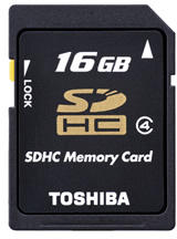 Toshiba SDHC N102 16GB Class 4 THN-N102K0160M4