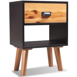 vidaXL Noptieră, 40x30x57 cm, lemn masiv de acacia (243176)