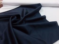  Dekorselyem anyag 150 cm széles méteráru- sötétkék/tengerészkék