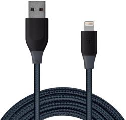 Tronsmart Cablu date si incarcare Lightning LTA09 USB 2.0 300 cm negru-gri