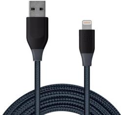 Tronsmart Cablu date si incarcare Lightning LEP04 USB 2.0 180 cm negru-gri