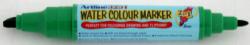 Artline Watercolor marker ARTLINE 325T, doua capete - varf rotund 2.0mm/tesit 5.0mm - verde (EK-325T-GR)