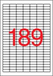 APLI Etikett, univerzális, 25, 4x10 mm, eltávolítható, kerekített sarkú, APLI, 4725 etikett/csomag (LCA10198) - officesprint