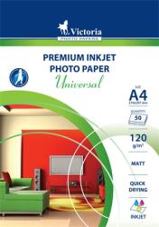 Victoria Fotópapír, tintasugaras, A4, 120 g, matt, VICTORIA PAPER "Universal (LVIM03) - officesprint