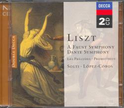 DECCA Liszt Ferenc: Faust Symphony, Dante Symphony, Les Preludes, Prometheus - 2 CD