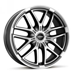 Borbet XA mistral anthrarcite polished matt CB65.1 5/120 20x9 ET55