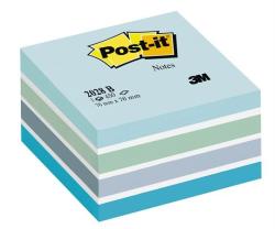 3M Öntapadó jegyzettömb, 76x76 mm, 450 lap, 3M POSTIT, aquarell kék (LP2028B) - officesprint