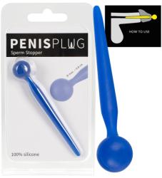 You2Toys - Dilator Sperm Stopper - gömbös, szilikon dilátor (kék) - erotikashow