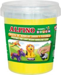 ALPINO Plastilina magica, 160 grame/cutie, ALPINO - galbena (MS-DP000144)