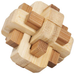 Fridolin Joc logic IQ din lemn bambus in cutie metalica-5 (Fr_17125) - mansarda-copiilor
