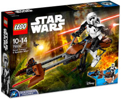LEGO® Star Wars™ - Felderítő rohamosztagos és speeder bike (75532)