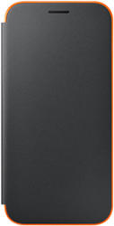 Samsung Neon Flip Cover - Galaxy A5 (2017) case black