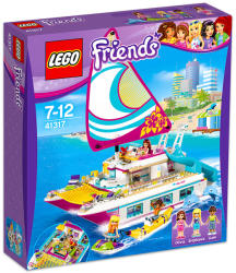 LEGO® Friends - Napsütötte katamarán (41317)