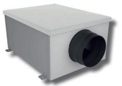 Aerauliqa QBX 150 EC PLUS csőközbe építhető radiális háztartási szellőztető ventilátor