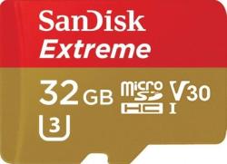 SanDisk microSDHC Extreme 32GB C10/A1/U3 (SDSQXAF-032G-GN6AA/173417)