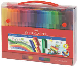 Faber-Castell Carioci cu clip 60 culori Connector FABER-CASTELL, FC155560