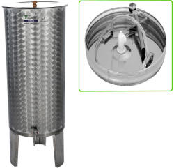 Zottel Úszófedeles INOX bortartály, 150 l - pumpás szettel