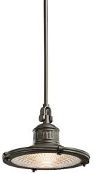 Kichler Pendul restaurant Sayre M, bronz, D-31cm, H=30-120cm, KL-SAYRE-P-M-OZ (KL-SAYRE-P-M-OZ)