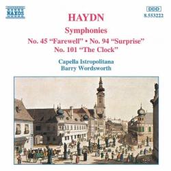Haydn, Franz Joseph Symphonies 45, 94 & 101