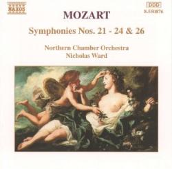 Mozart, Wolfgang Amadeus Symphonies Nos. 21/24/26