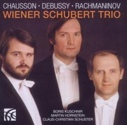 Wiener Schubert Trio Chausson/debussy/rachmani - facethemusic - 10 490 Ft