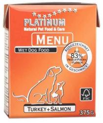 PLATINUM Menu - Turkey & Salmon 375 g
