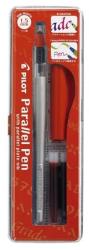Pilot Töltőtoll, 0, 1-1, 5 mm, piros kupak, Pilot Parallel Pen (FP3-15-SS) - moswebaruhaz