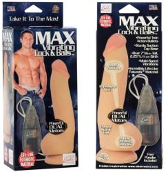 CalExotics Max Vibrating Cock & Balls