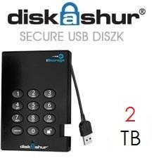 i-Storage diskAshur 2TB IS-DG3-256-2000