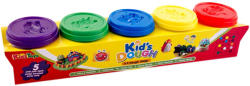 Kid's Toys Tégelyes színes gyurma 5x140 g (KIDS-11034)