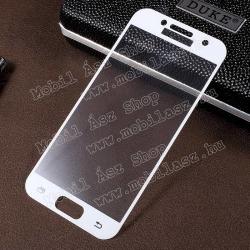  SAMSUNG Galaxy A3 (2017), Üvegfólia, 2.5D, arc edge, FEHÉR