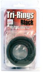 CalExotics Tri-Rings fekete