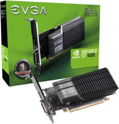 EVGA GeForce GT 1030 SC Passive Low Profile 2GB GDDR5 (02G-P4-6332-KR)
