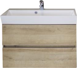 Leziter Minimal Satin 80 2 fiókos alsó bútor (MSA802F)