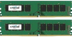 Crucial 8GB (2x4GB) DDR4 2400MHz CT2K4G4DFS824A