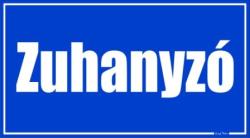  Zuhanyzó helyiségtábla matrica