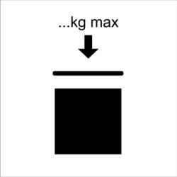 IBC halmozható adr tábla matrica
