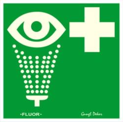  Szemmosó piktogram fluor utánvilágító tábla matrica