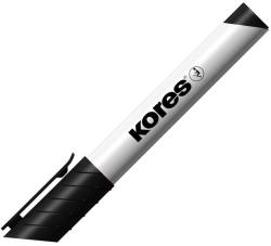 Kores Marker whiteboard negru, KORES