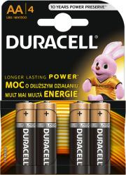 Duracell Baterie 1.5V AA (LR6) 4 buc/set, DURACELL Alkaline