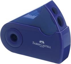 Faber-Castell Ascutitoare plastic dubla cu container rosie/albastra, FABER-CASTELL Sleeve