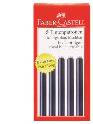 Faber-Castell Rezerva de cerneala (cartus) mare albastra 5 buc/set, FABER-CASTELL