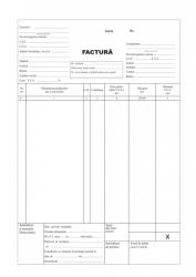 Nova Libris Facturier A4 cu TVA autocopiativ 3 ex