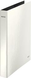 Leitz Caiet mecanic A4 2 inele 25mm alb metalizat, LEITZ WoW